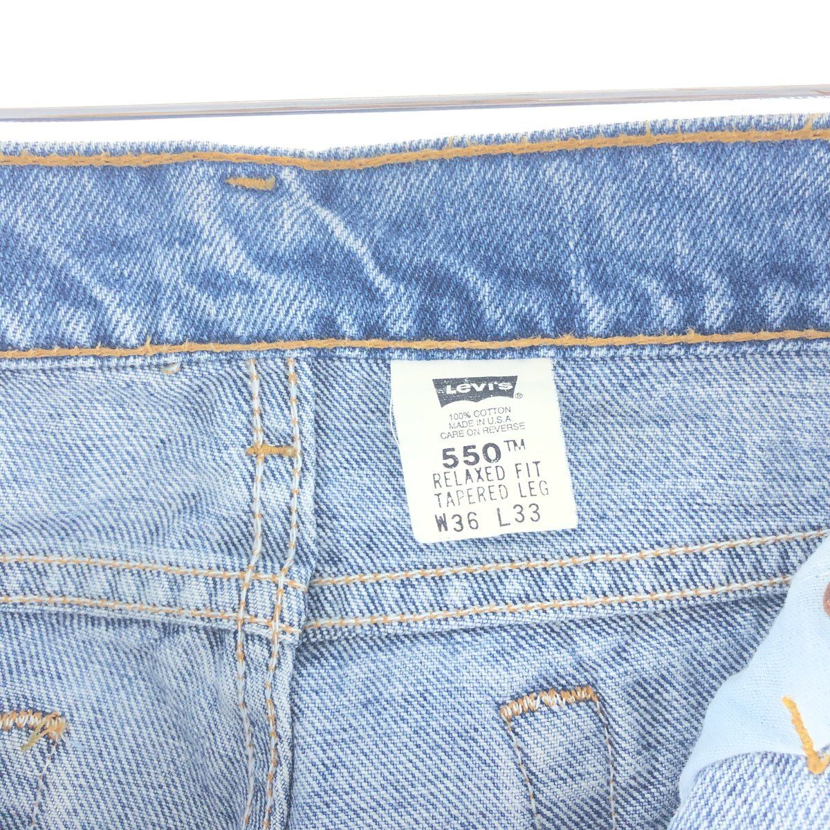 古着 90年代 リーバイス Levi's 550 RELAXED FIT TAPERED LEG ...