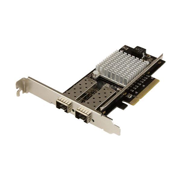StarTech.com 10ギガビットイーサネット対応光ファイバーネットワークPCIeカード 2ポートオープンSFP 搭載PEX20000SFPI 1個