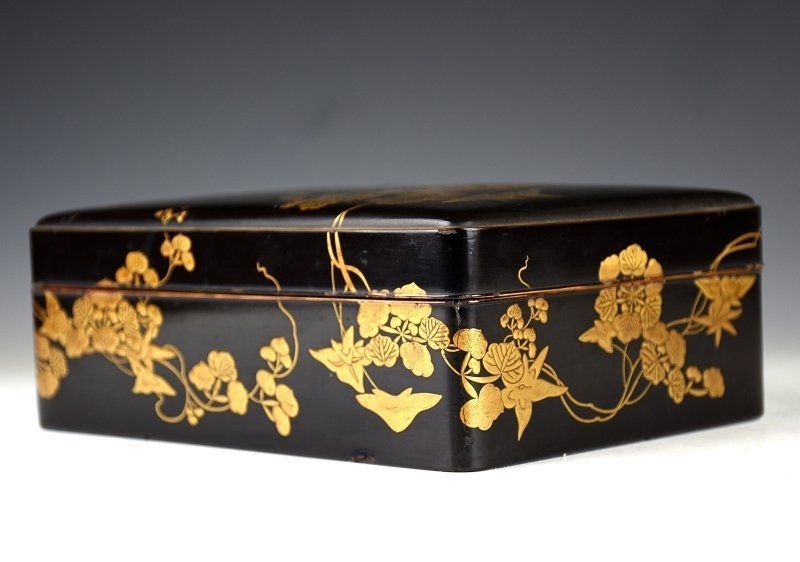 古美術 蒔絵文箱