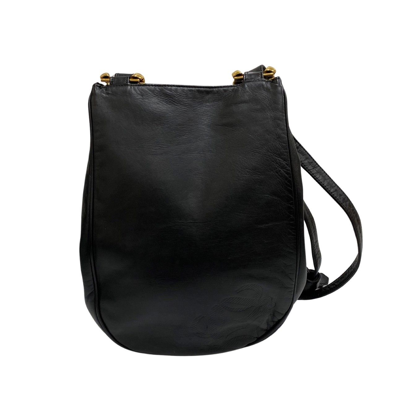 美品 LOEWE ロエベ アナグラム ロゴ アメ レザー 本革 2way 美品 LOEWE