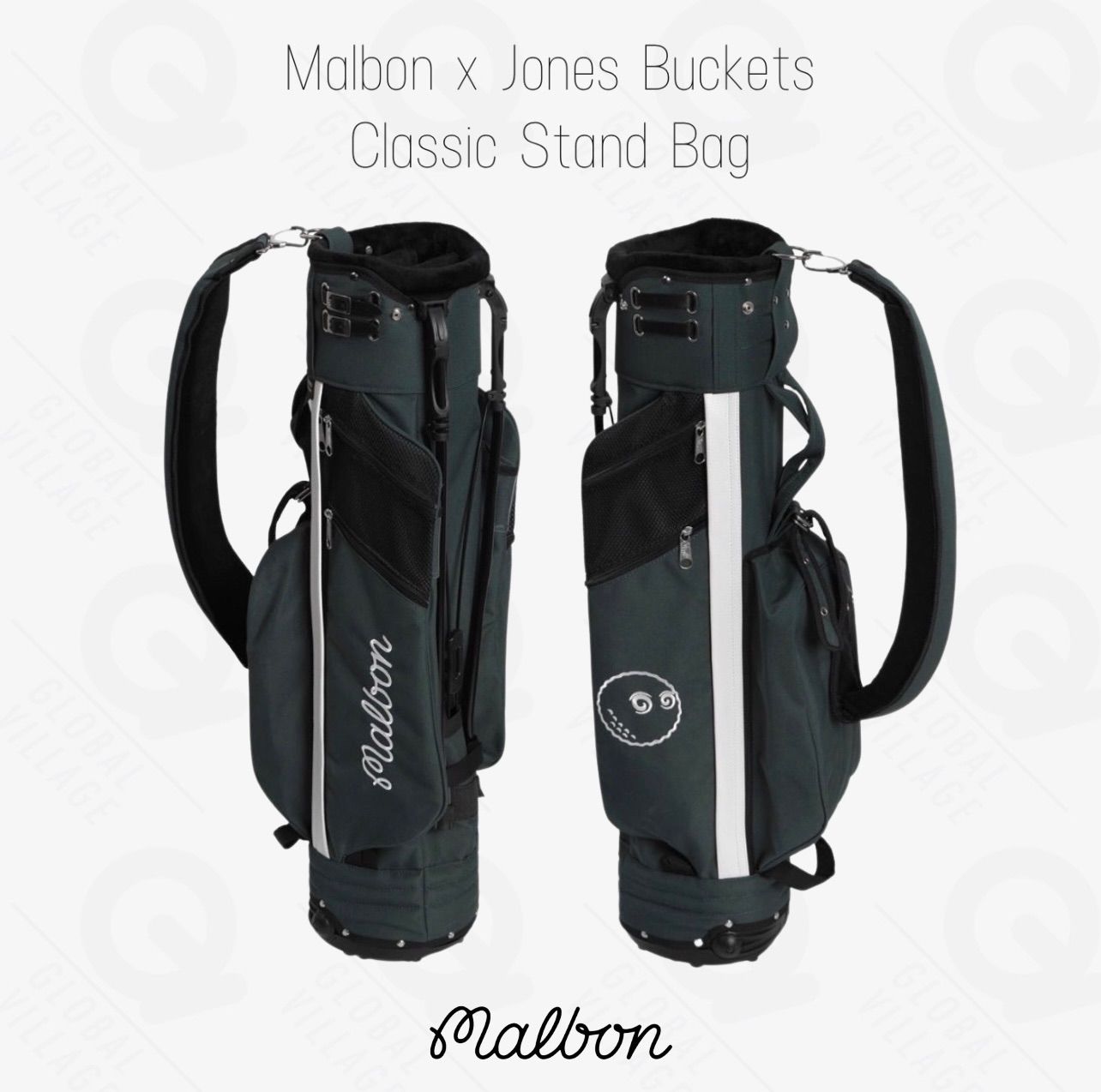 Malbon x Jones Buckets Classic Stand Bag - メルカリ