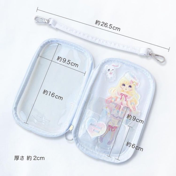 アクスタケース Lサイズ 大きめ アクスタ キーホルダー 持ち運び