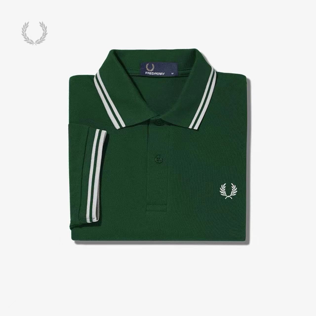 FRED PERRY フレッドペリー ポロシャツ 半袖 襟付きシャツ 緑 M美品 フレッドペリー FredPerry 緑 グリーン ポロシャツ 半袖 - メルカリ
