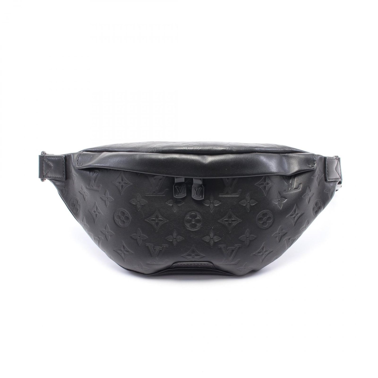 ルイ ヴィトン LOUIS VUITTON ウエストバッグ ボディバッグ ディスカバリー バムバッグ M44388 ノワール レザー ディスカバリー バムバッグ メンズ Used A