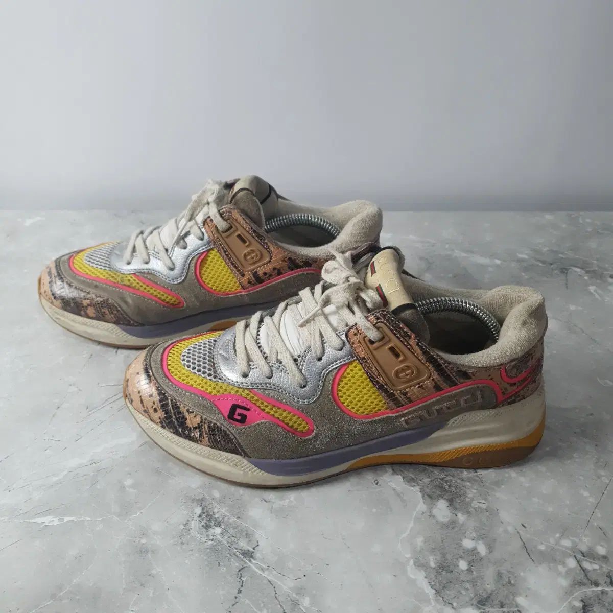GUCCI GUCCI グッチ ウルトラフェイス スニーカーズ 245