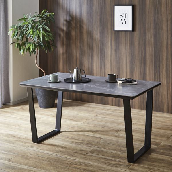 幅180cm】オークテーブル 一枚板風ダイニングテーブル