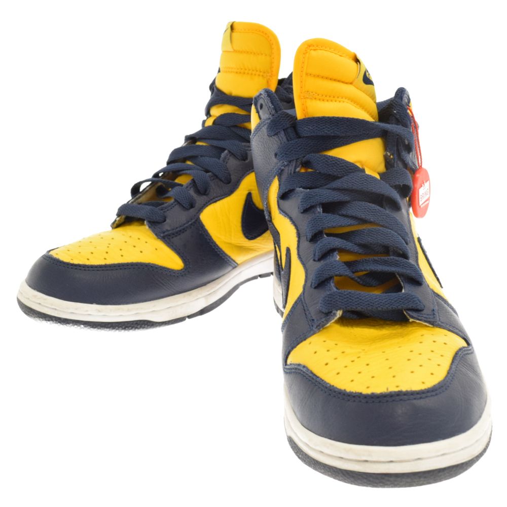 NIKE (ナイキ) DUNK HIGH RETRO QS MICHIGAN 850477-700 ダンクハイ