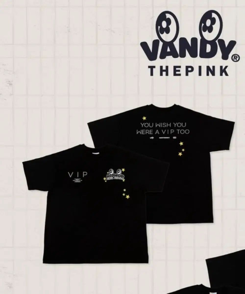 バンディ ザ ピンク ヒップフル 2025 vip Tシャツ