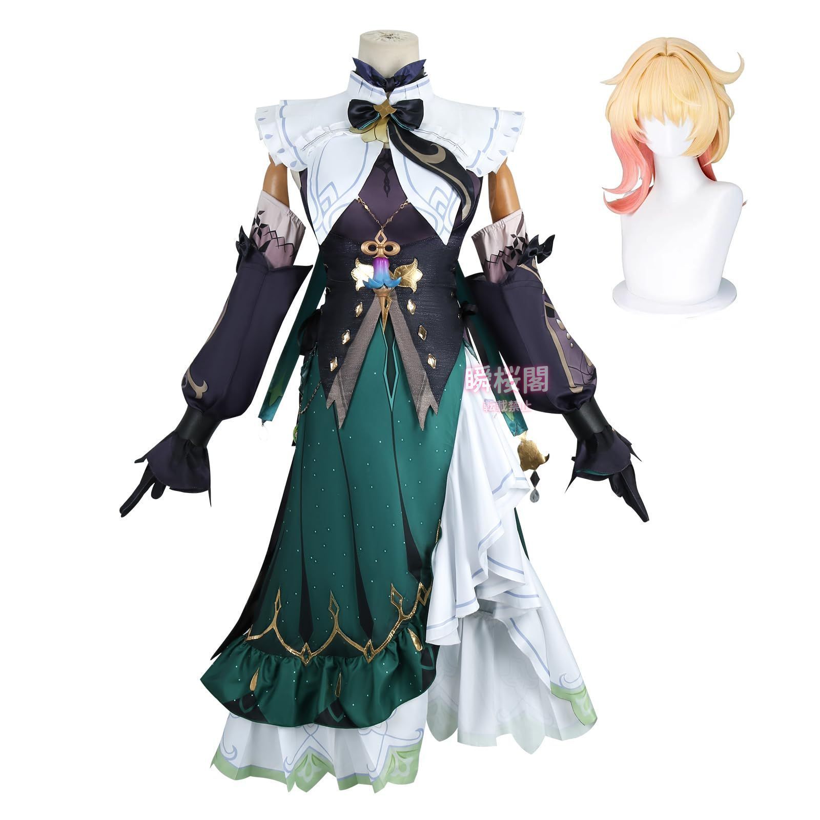 ♥ 原神 フォンテーヌ Fontaine コスプレ衣装 豪華セット 学園祭 仮装 ハロウイン パーティー コスチューム ハロウィン CS01010BJ