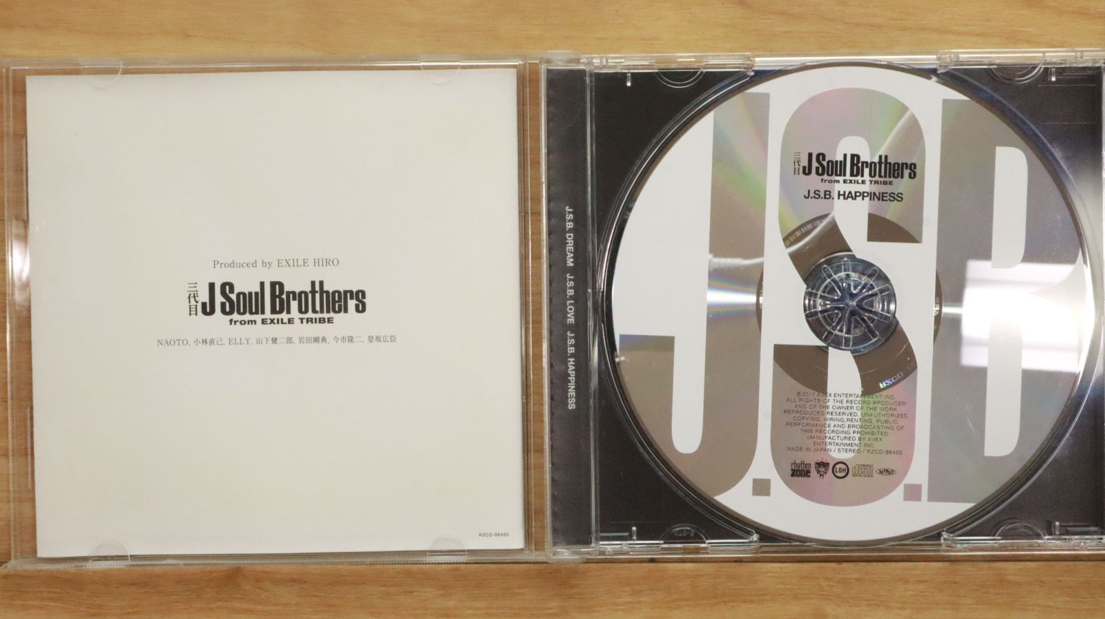 国内盤CD☆三代目 J Soul Brothers from EXILE TRIBE□ J.S.B.