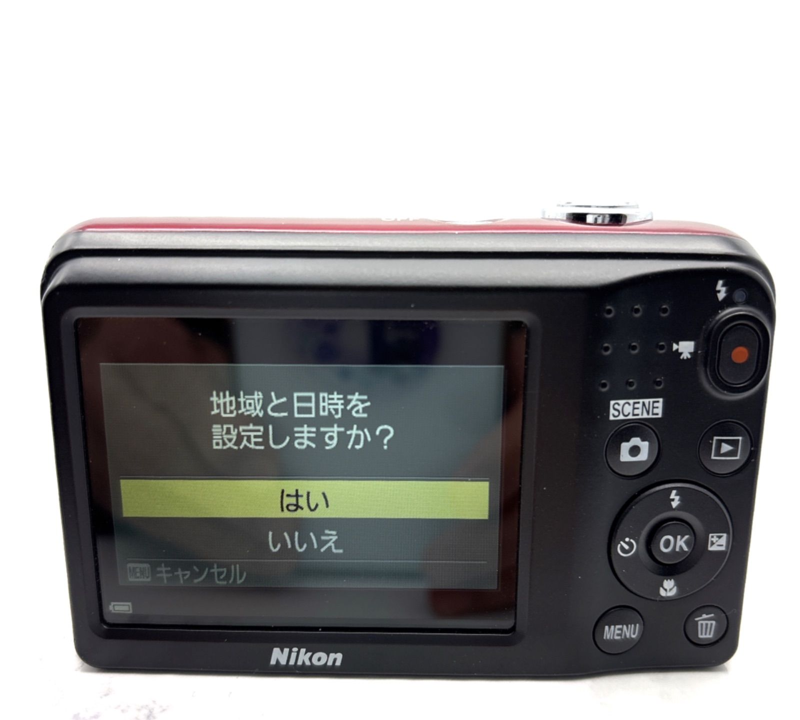 未使用 Nikon COOLPIX A10 ニコン クールピクス レッド Y2K COOLPIX 【中古】Nikon ニコン A10 レッド コンパクトデジタルカメラ