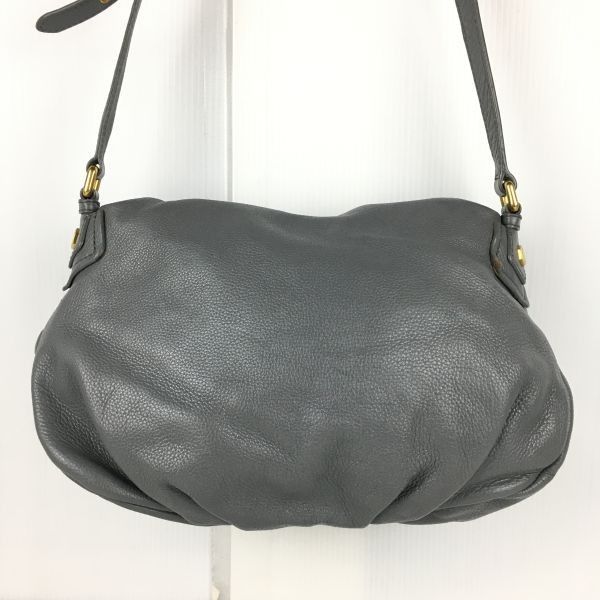 超SALE』MARC BY MARC JACOBS/マークジェイコブス レザーショルダーバッグ グレー gray LEATHER BAG  管NO.YB5-70 #BUZZBERG - メルカリ