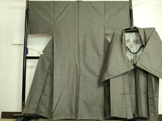 平和屋着物■極上　男性　本場大島紬　アンサンブル　100亀甲　総詰め　逸品　DZAA7107kh5 平和屋着物□極上 男性 本場大島紬 アンサンブル 100亀甲 総詰め 逸品