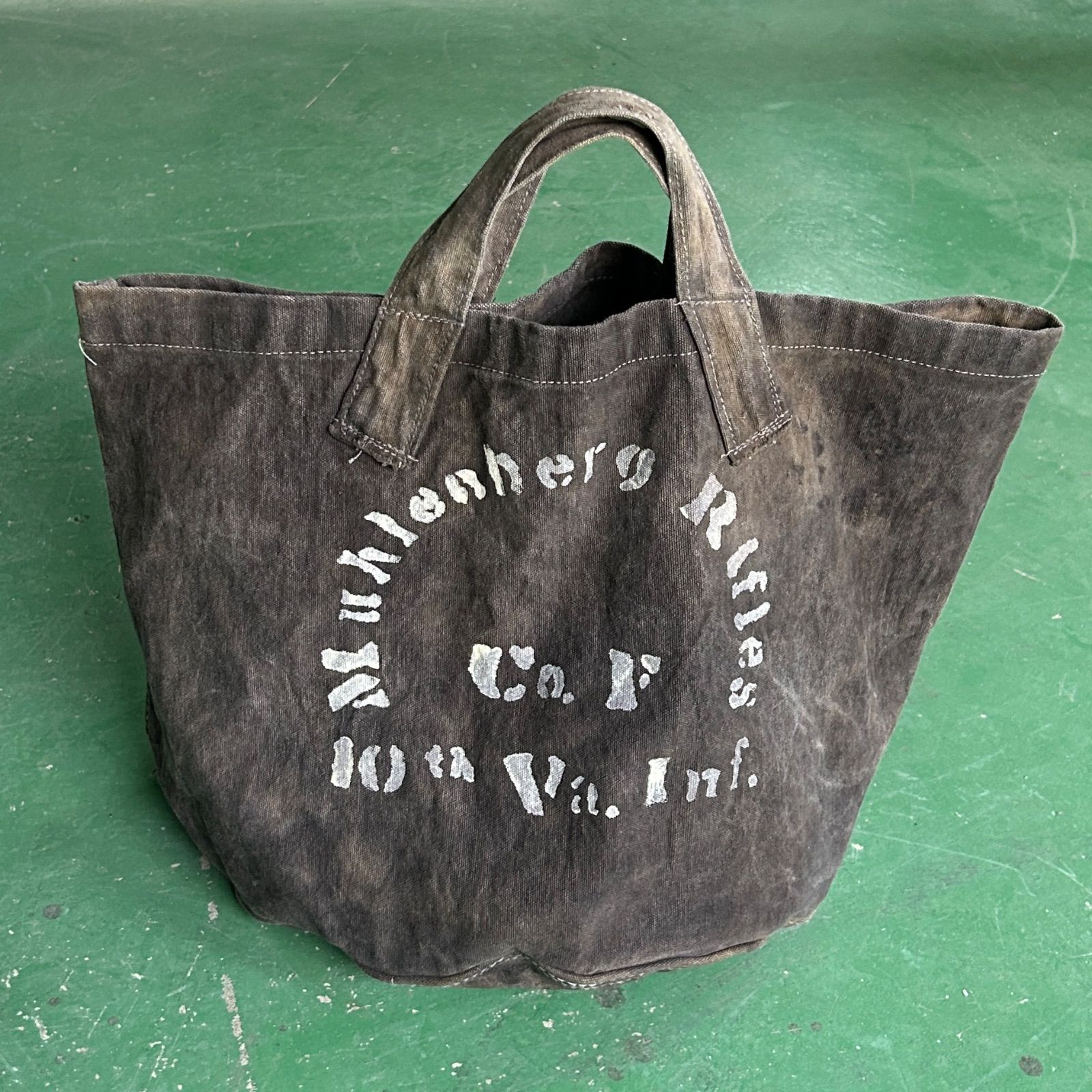vintage Original 鉄染め Coal Bag トートバッグ ツールバッグ バケツ