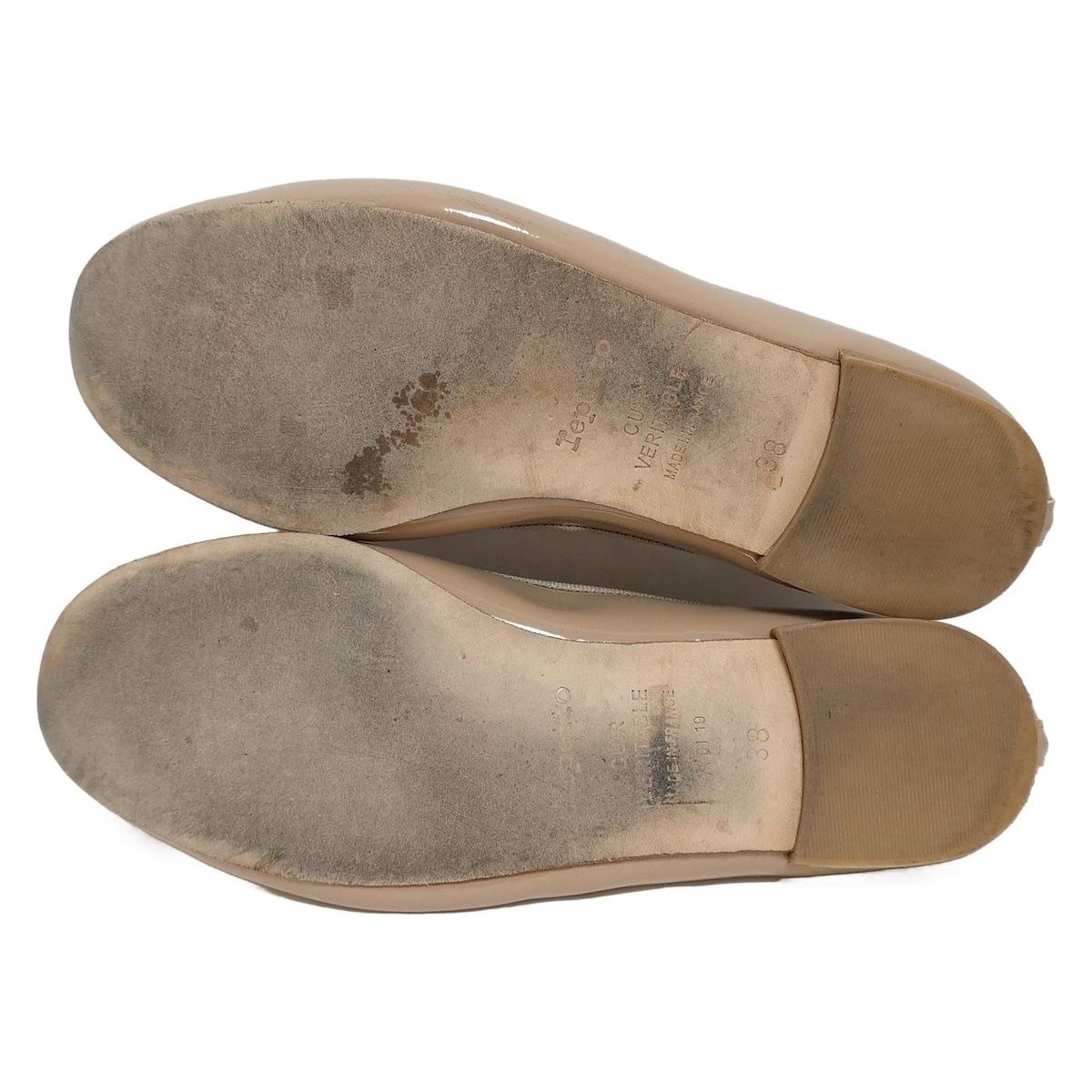 【ふふ】Repetto メッシュ　フラットシューズ 38　ベージュ m38726990151_1.jpg?1744510435