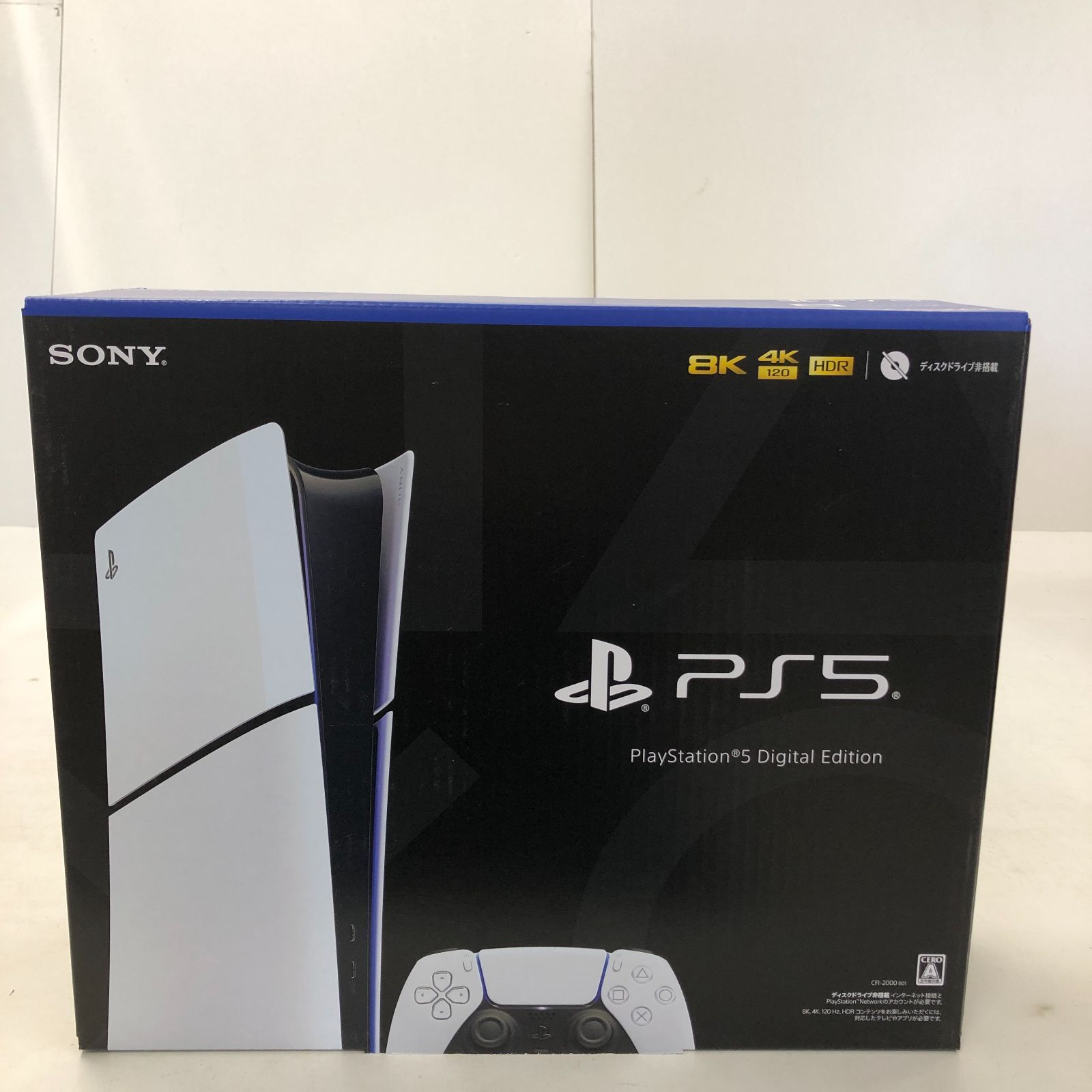 02m2595 PlayStation 5 PS5デジタルエディション CFI-2000B01 未使用品 