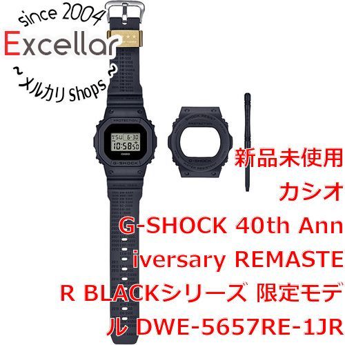 bn:3] CASIO 腕時計 G-SHOCK 40th Anniversary REMASTER BLACKシリーズ