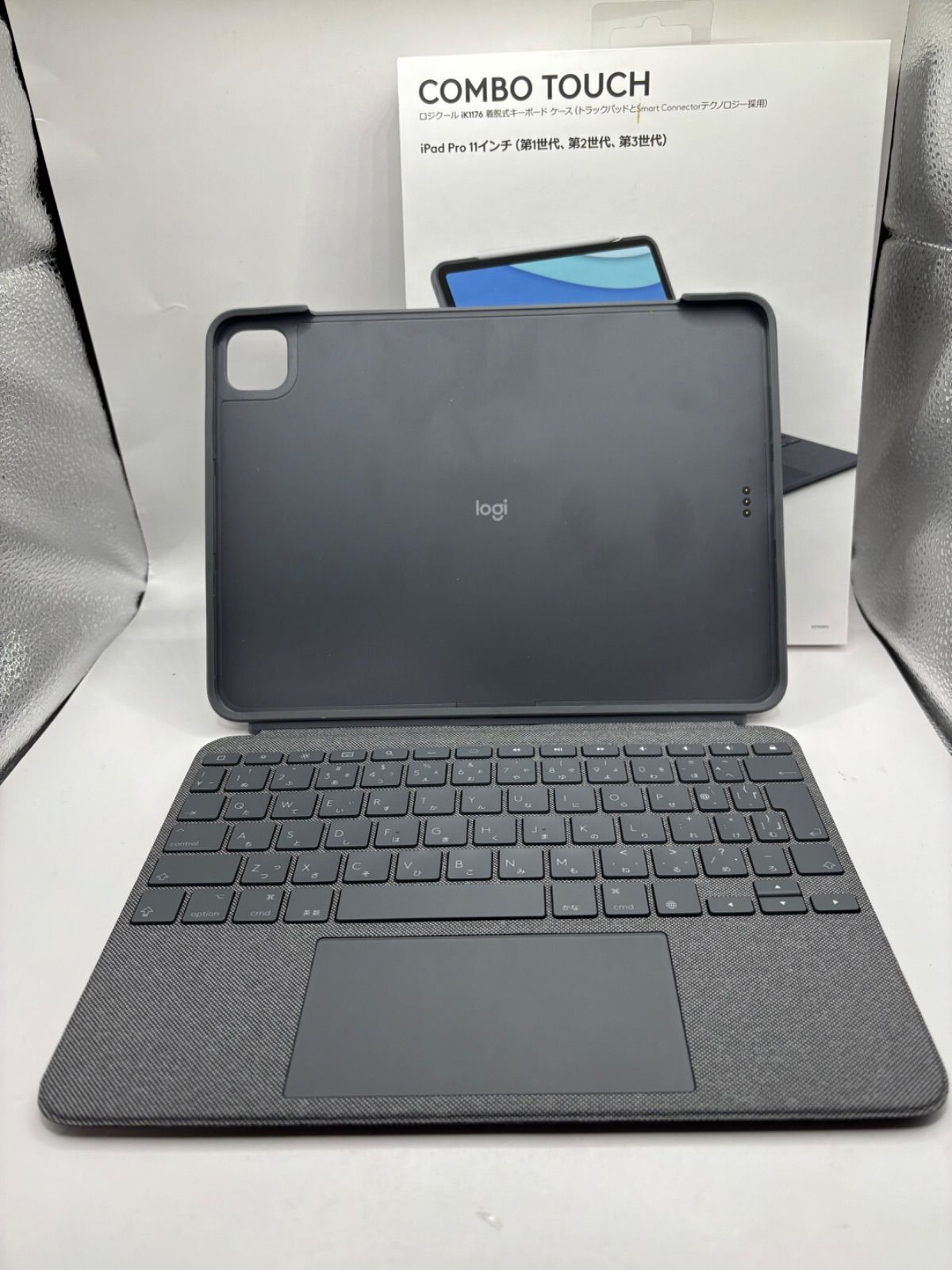 Combo Touch TOUCH COMBO iK1176GRAr iPad Pro Logicool for Case