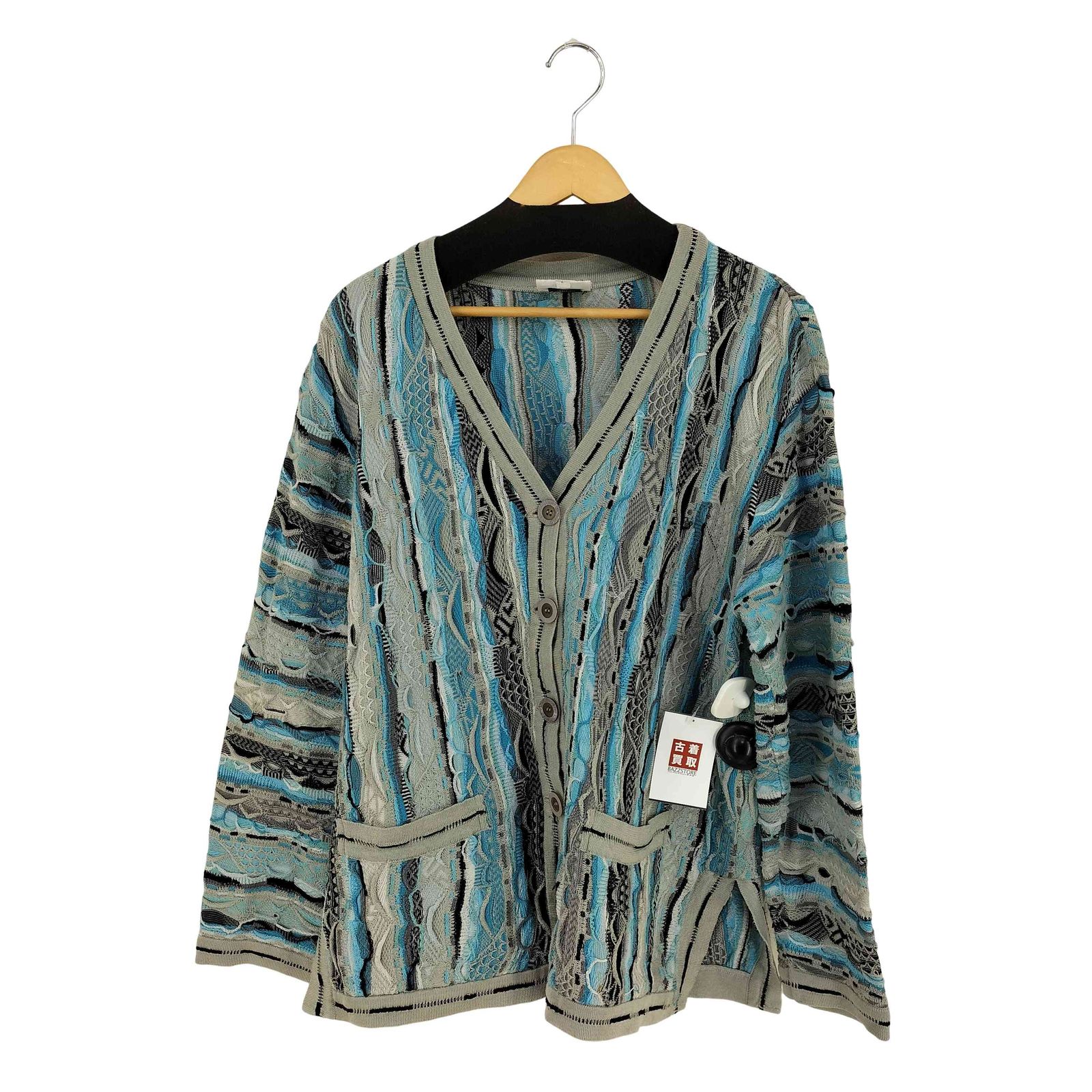 クージー/90s/3D/Vネックニット5Bカーディガン/ビンテージ/麻綿 楽天市場】古着 COOGI クージー 90s オーストラリア製 オールド