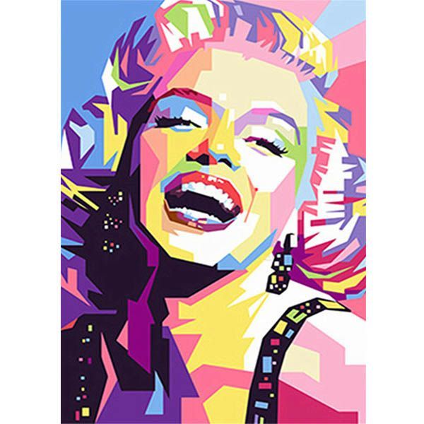 中級 フル ダイヤモンドアート キット ビーズ刺繍 モダンアート