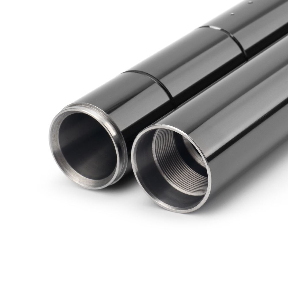 XB429 BENLY SL90 SL90K ベンリィ 上メッキ31MM 純正品番51410-074-000に対応 インナーチューブ ブラック２本