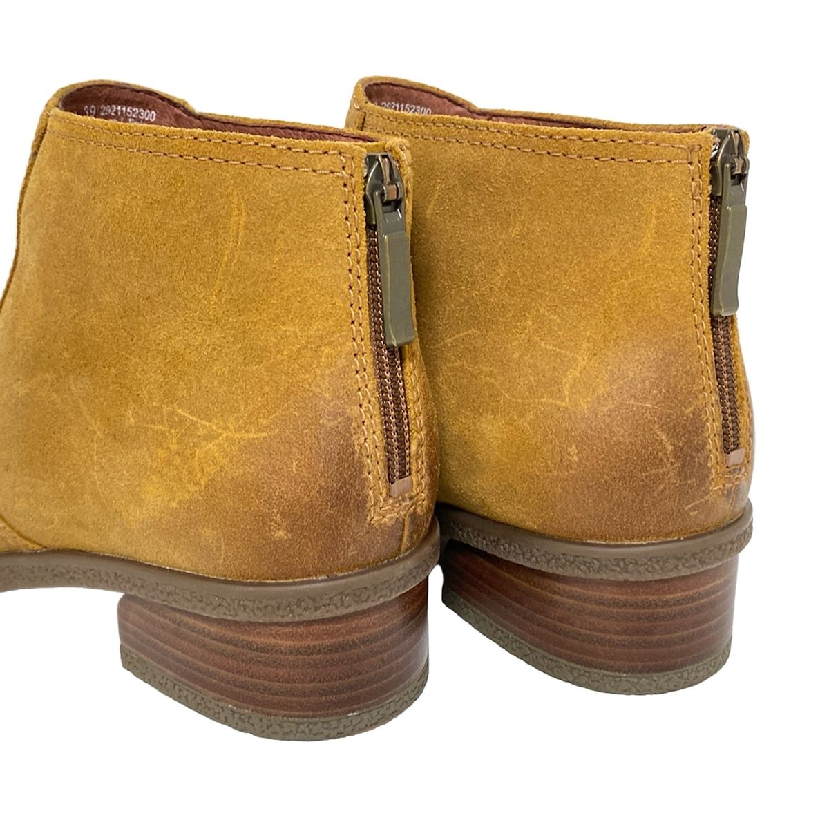 DANSKO ダンスコ ショートブーツ 39 レディース - ライトブラウン インソール取外し可 KIN-KAAI_COM