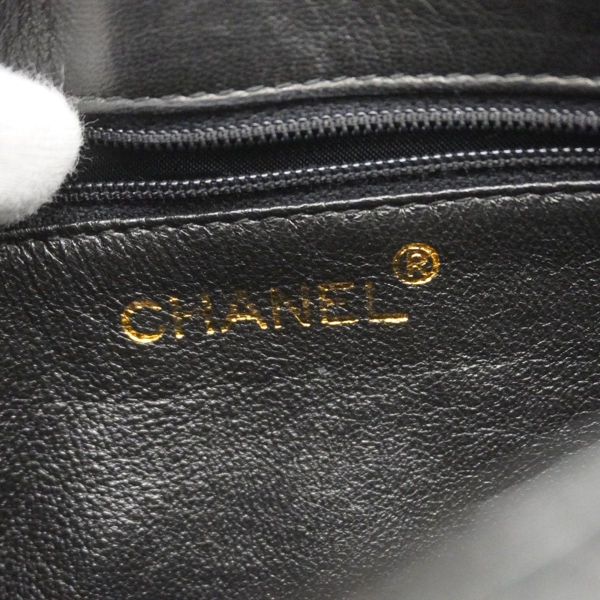 パテントレザー ブラック