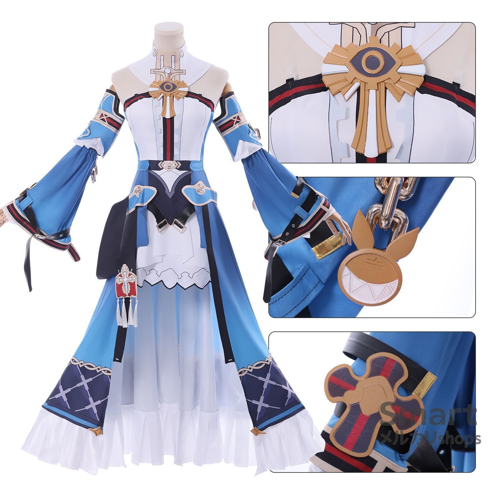 コスプレ 衣装 崩壊3rd 協同者 テレサ風 フルセット アニメ ゲーム キャラクター 仮装 レディース M250915-9
