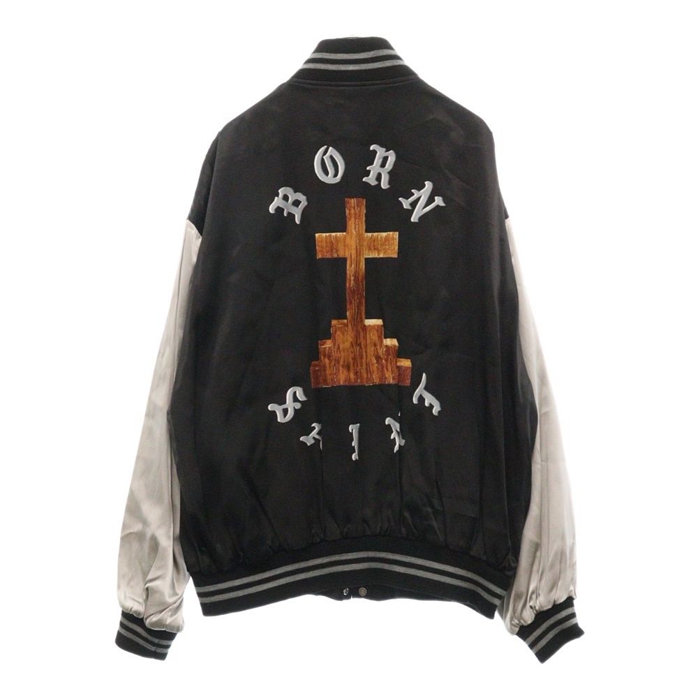 セントマイケル BORN SAINT サテンジャケット XL 定価119900円 SAINT