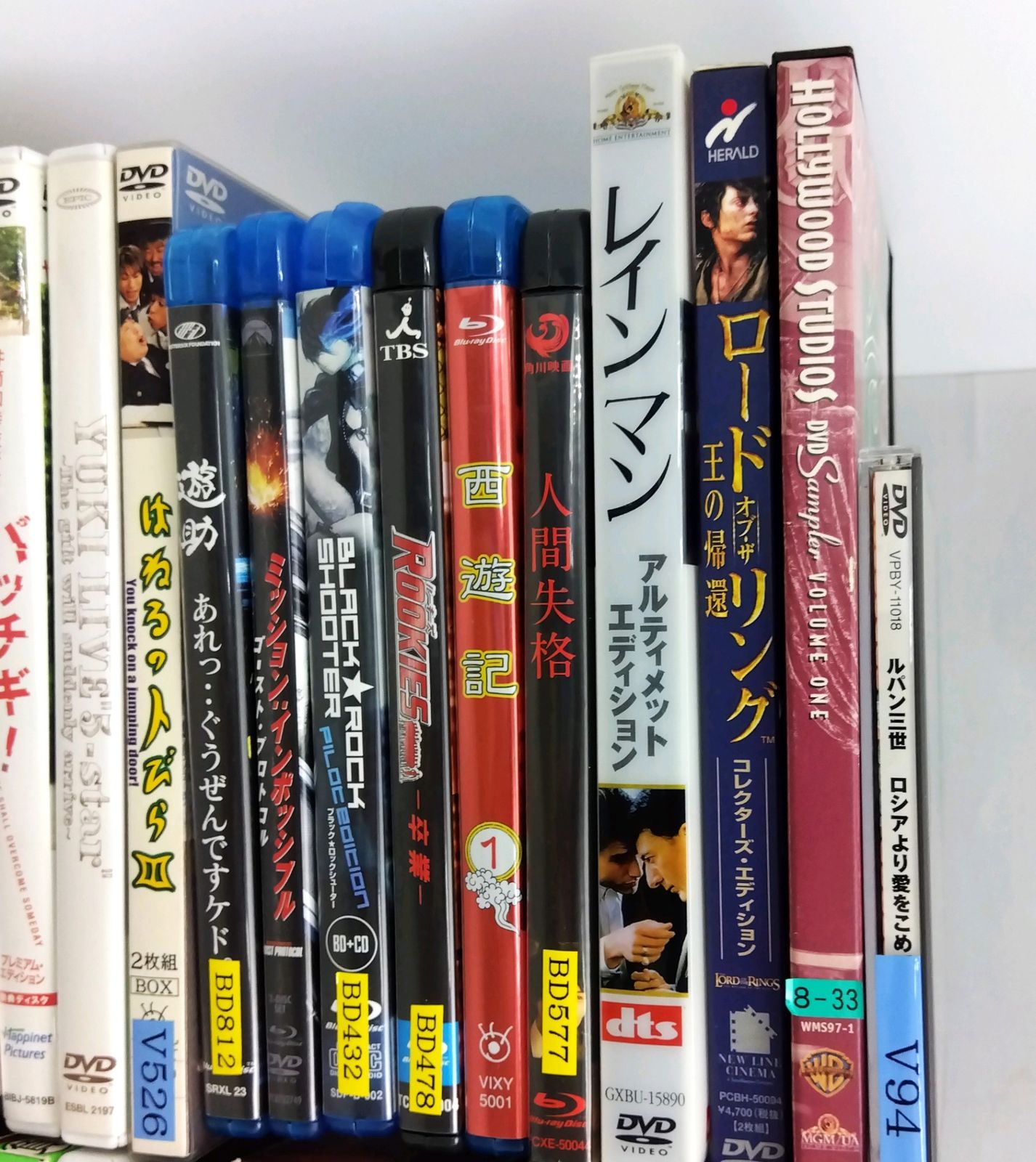 DVD Blu-ray 60本 まとめ売り（洋画 邦画 日本映画 アニメ