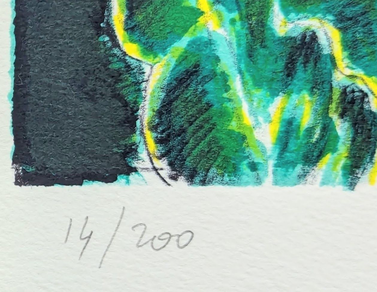 【真作】【直筆サイン】J・P・カシニョール「チューリップとプロフィール」【美品】 真作】【直筆サイン】J・P・カシニョール「チューリップとプロフィール