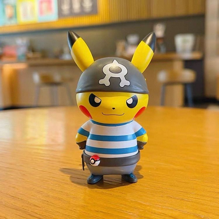 海外限定 ピカチュウ フィギュア 悪の組織 ポケモン