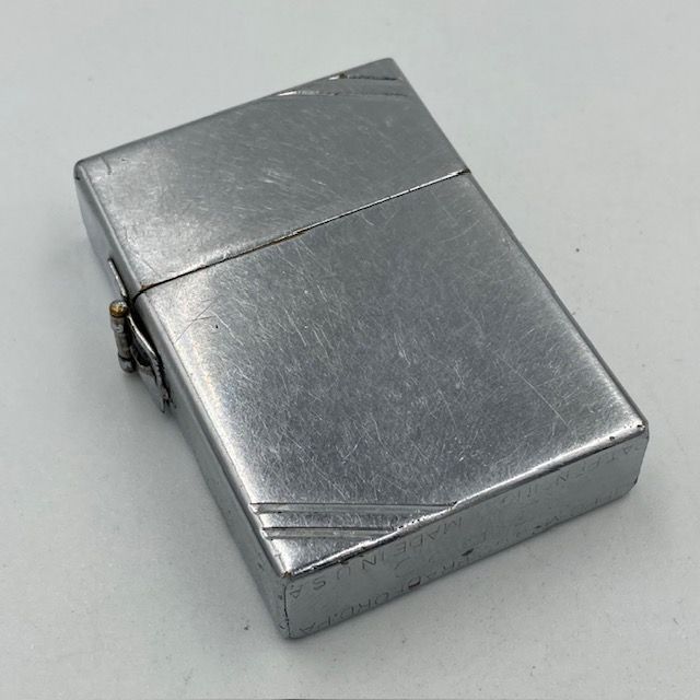 1934年〜1935年 ３バレル アウトサイドヒンジ（外ヒンジ）モデル ダイアゴナルライン コイルスプリング ジッポー ZIPPO - メルカリ