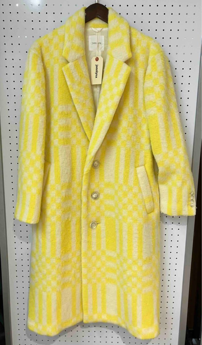 jonnlynx/ ジョンリンクス／alpaca wool coat /アルパカウール