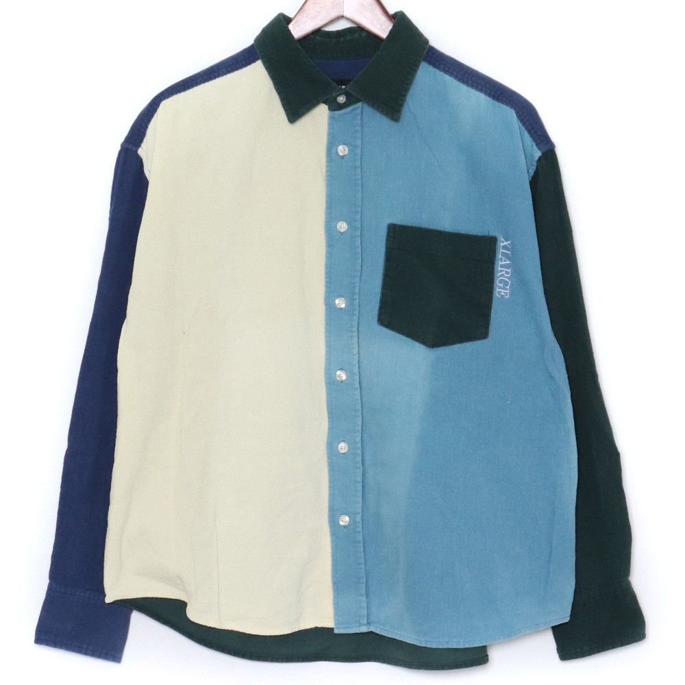 X-LARGE L/S MULTICOLOR CORDUROY SHIRT - メルカリ