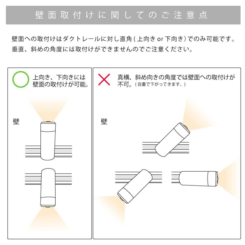 LED一体型 ダクトレール用 スマート照明 2個セット おしゃれ