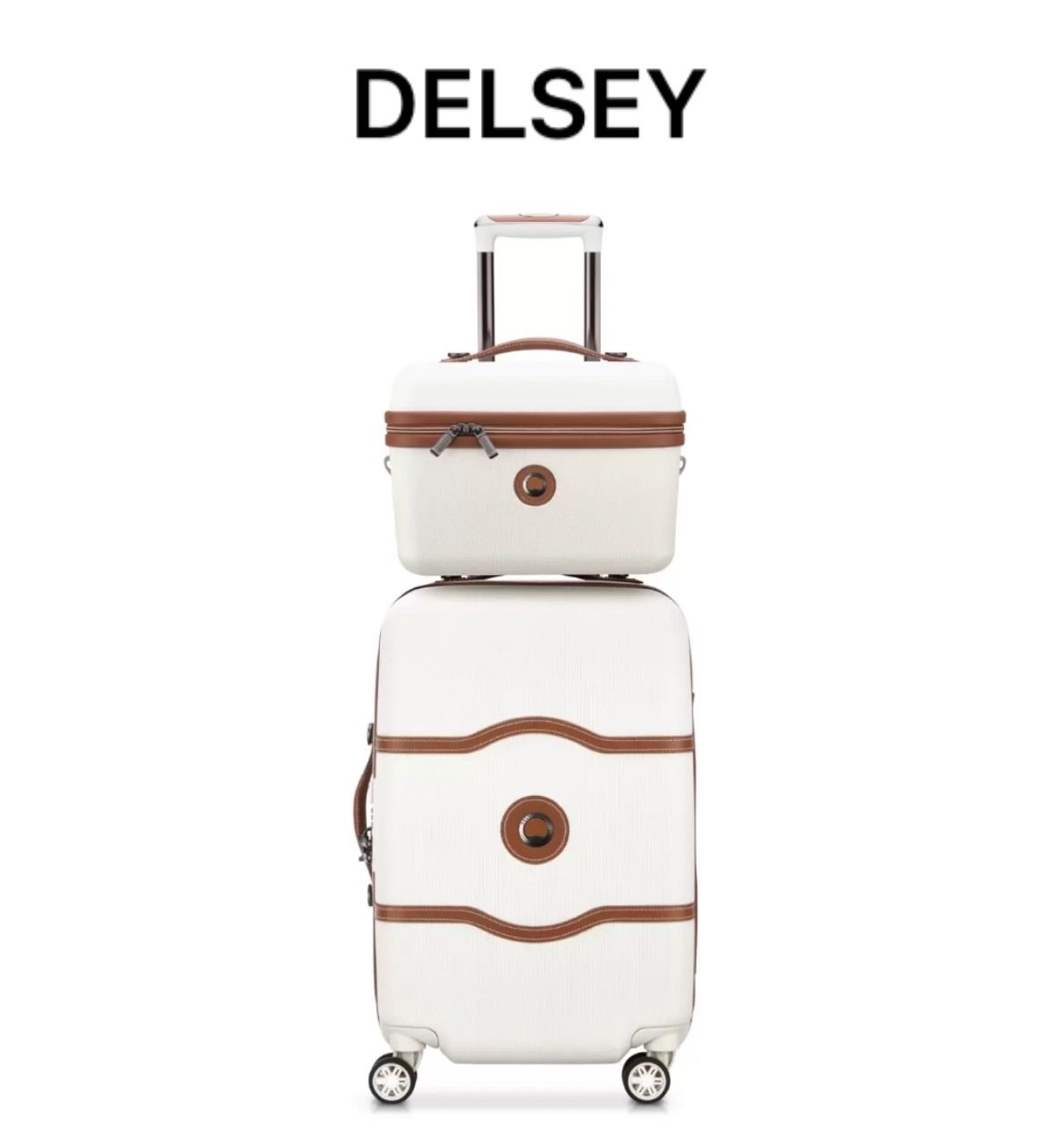 DELSEY シャトレエアー 67cm スーツケース＆ビューティーケースセット