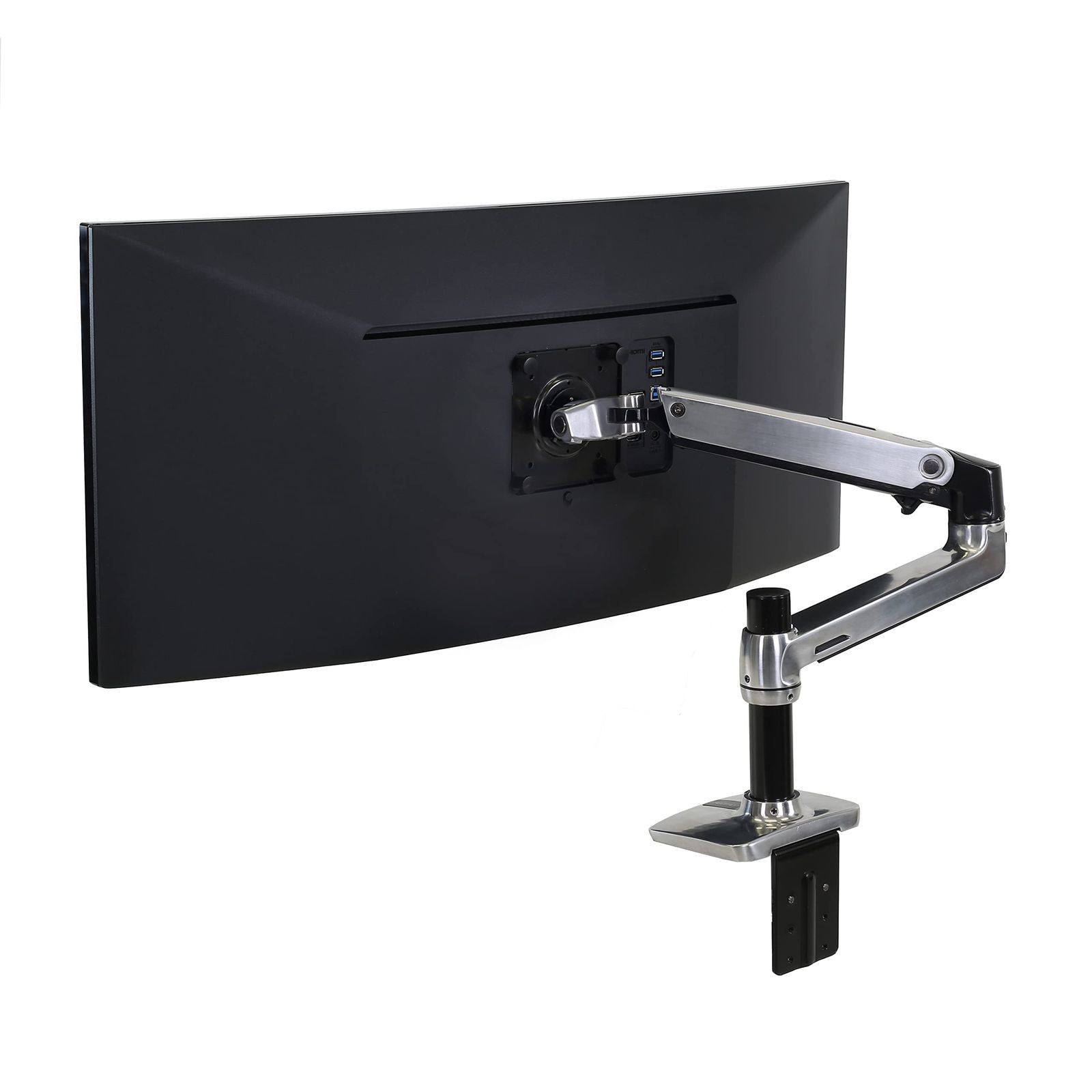ERGOTRON モニターアーム シルバー　中古 ERGOTRON エルゴトロン LX モニターアーム デスクマウント