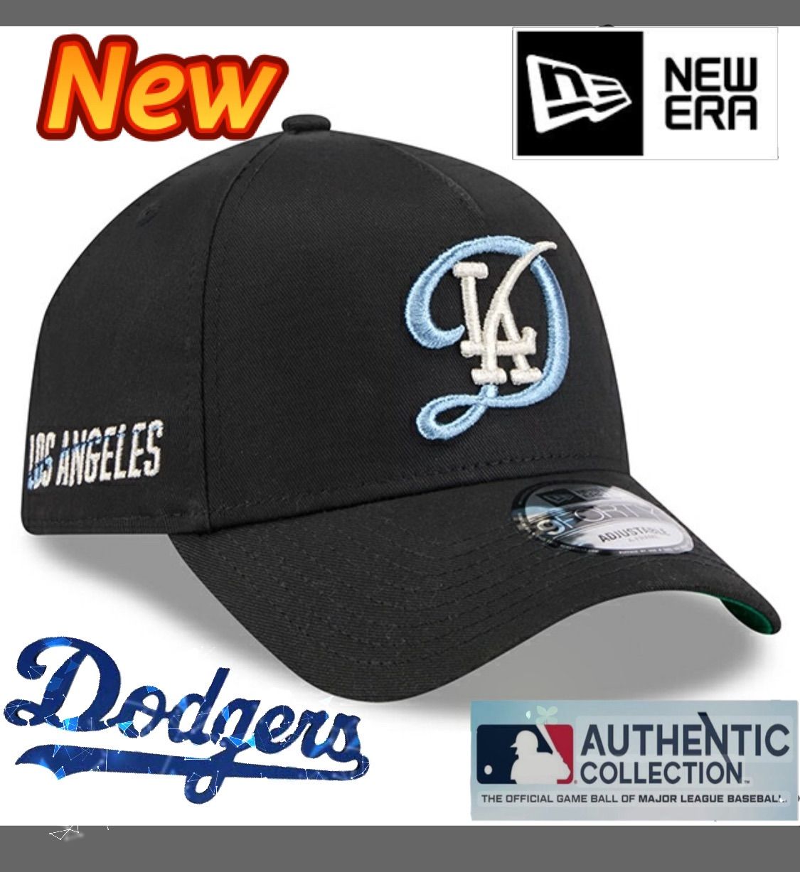 日本未入荷新品　ドジャース　キャップ　シティコネクト　ニューエラ9FORTY NEW ERA 日本未発売 New Era ニューエラ キャップ シティ