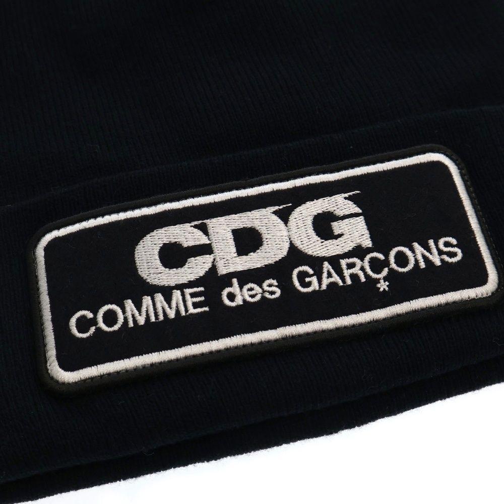 COMME des GARCONS (コムデギャルソン) ロゴパッチ ニットキャップ