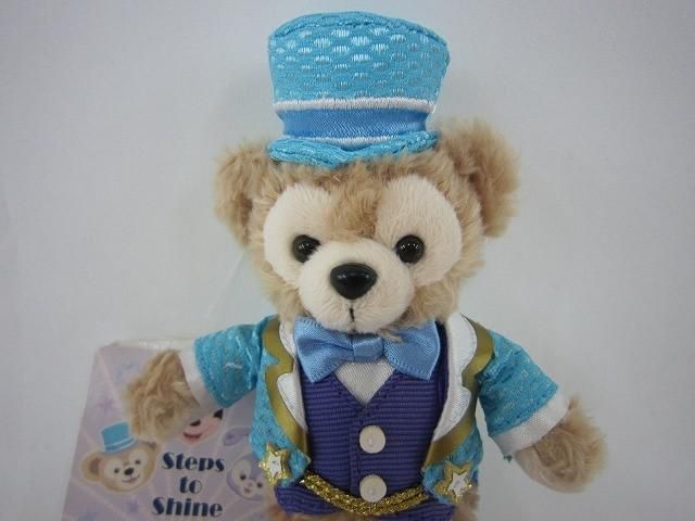 ダッフィー　ステップトゥシャインぬいぐるみバッジセット ダッフィーフレンズ Stepe to Shine ぬいぐるみバッジセット