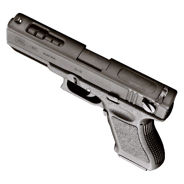 KSC グロック18 C スライドHW フル セミオート ガスブローバック 25 09以降ロット トイガン アクセサリー グローブ