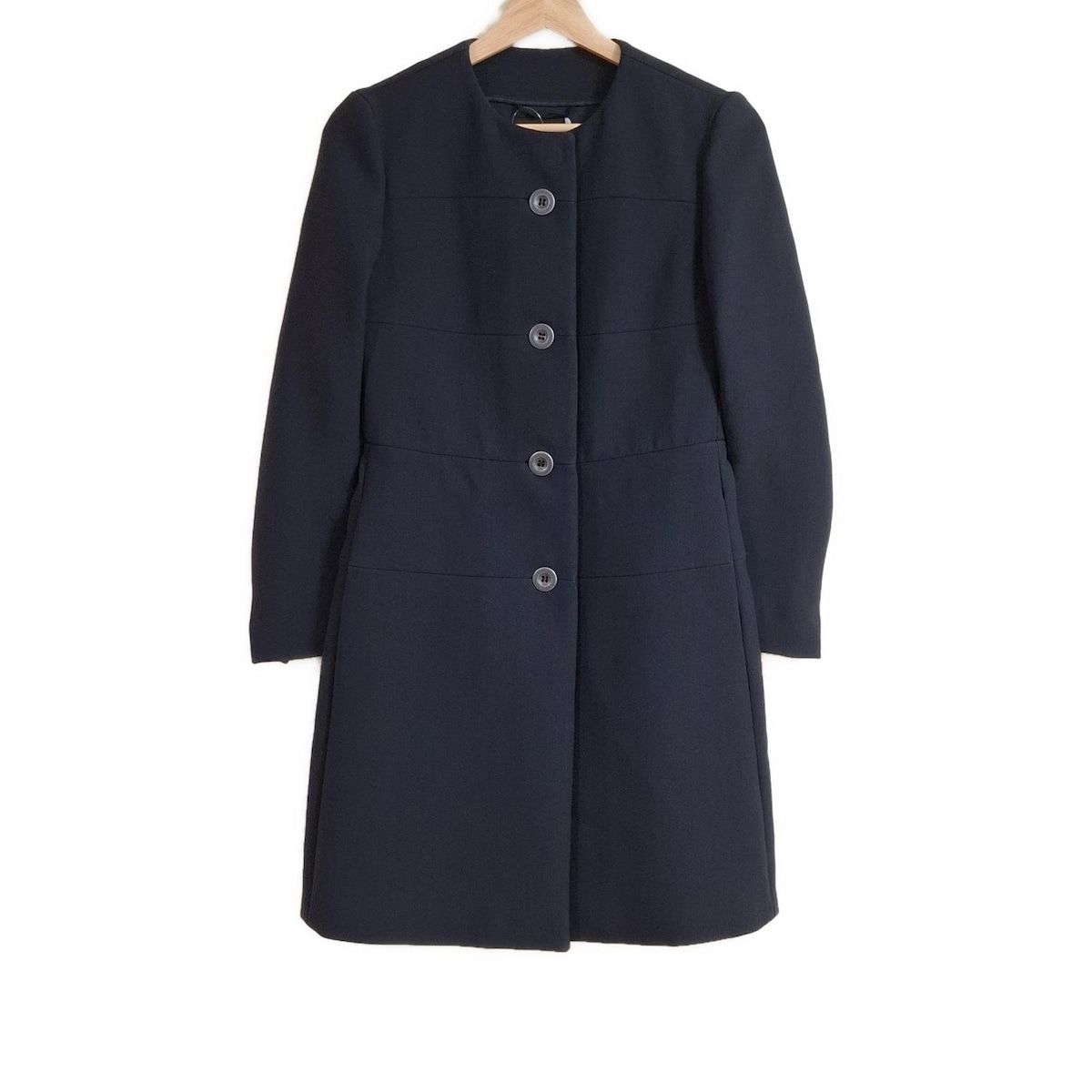 PRADA プラダ コート サイズ36 S レディース - 黒 長袖|秋|冬