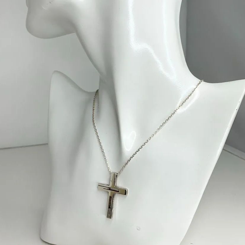 楽天市場】【新品】 グッチ ネックレス カットアウト Gクロス