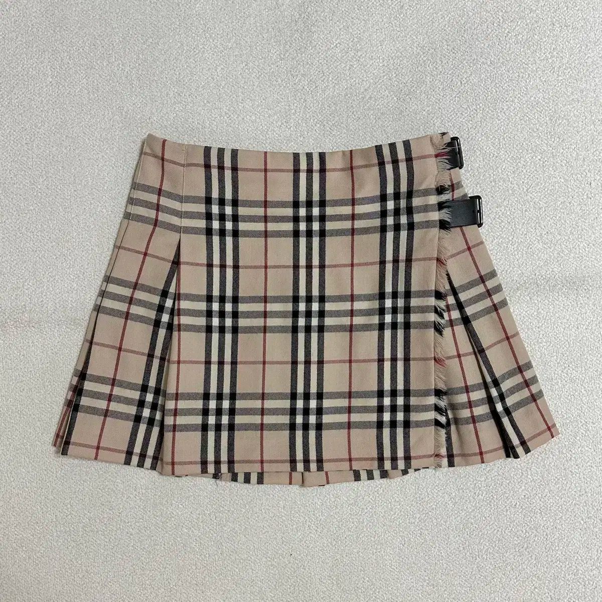 BURBERRY バーバリー ノヴァチェック チェック ラップ Rab ラブ スカート