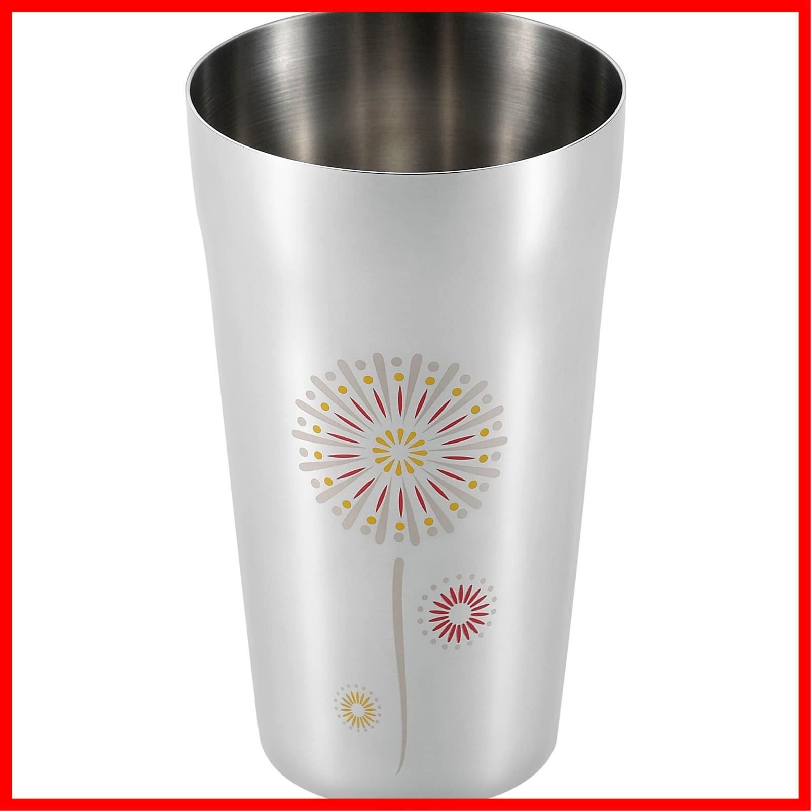 数量限定】EJK-400 燕熟の技 花火 420ml タンブラー ステンレス 感温
