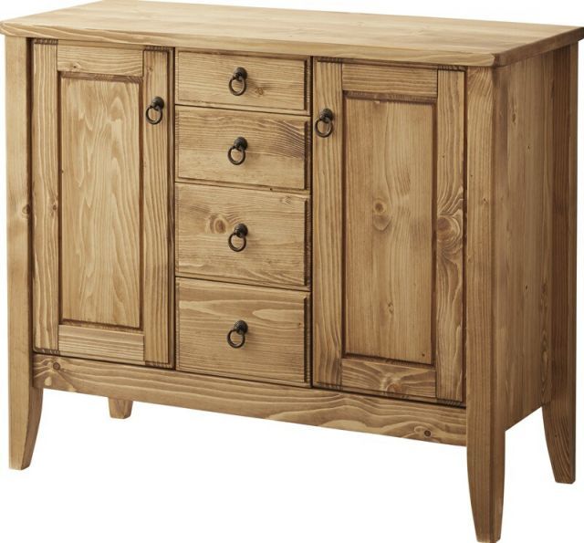 サイドボード W95×D40×H80 ナチュラル