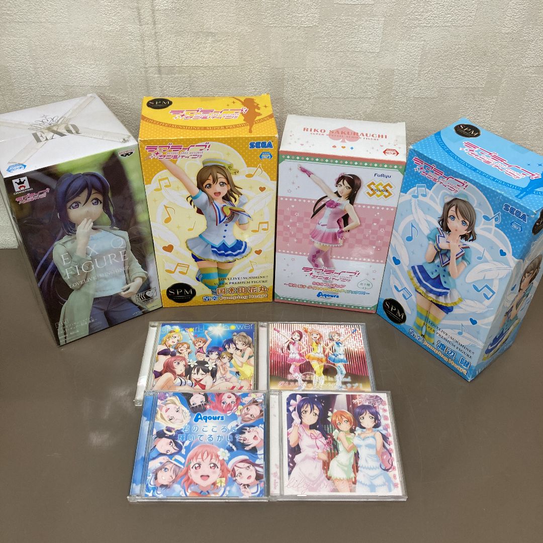 ラブライブサンシャイン フィギュア＆CD(前任者はペット在宅)を纏めて