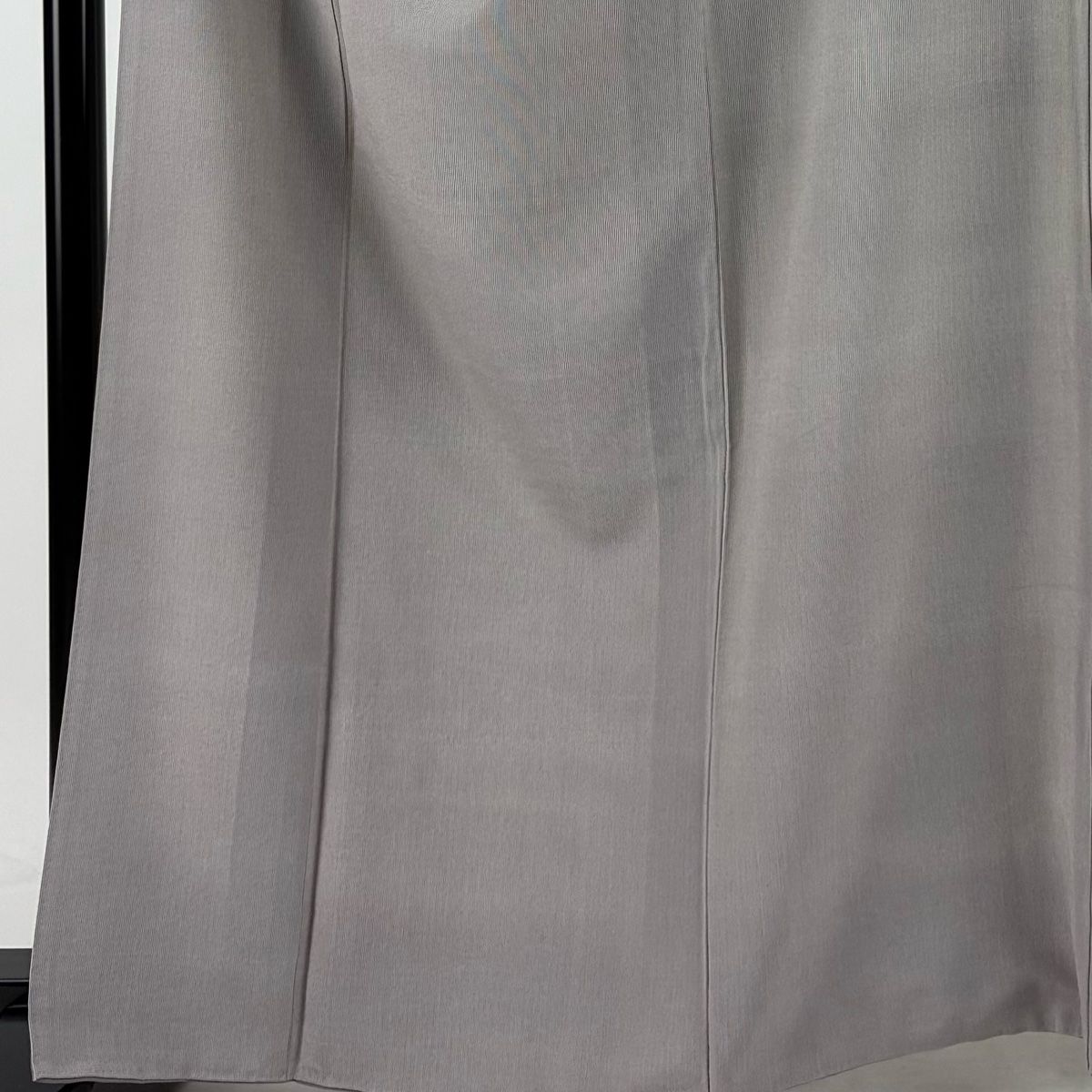 江戸小紋 身丈162.5cm 裄丈66.5cm M 袷 落款 万筋 灰紫 正絹 一つ紋