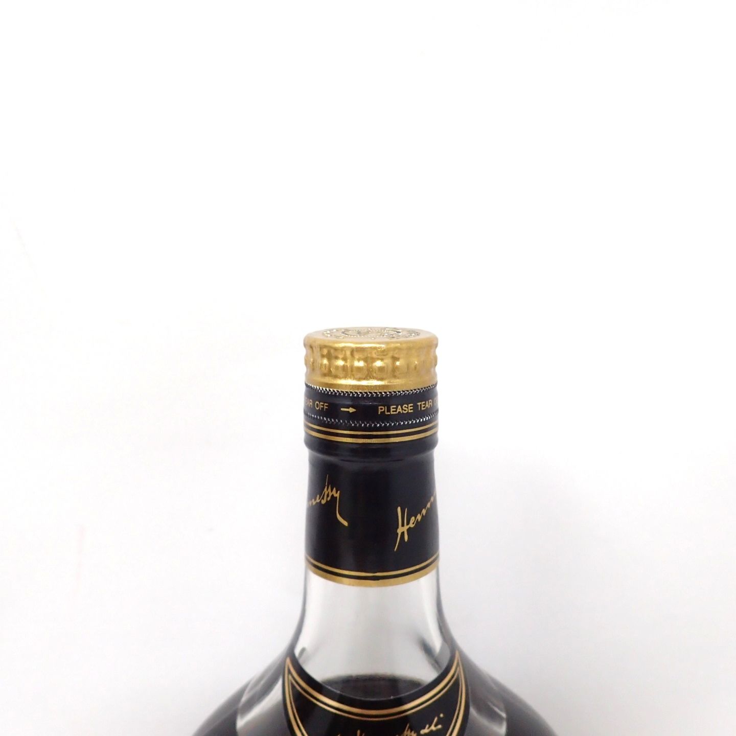 ヘネシーXO クリアボトル 金キャップ 700ml Hennessy【L1】 - お酒の